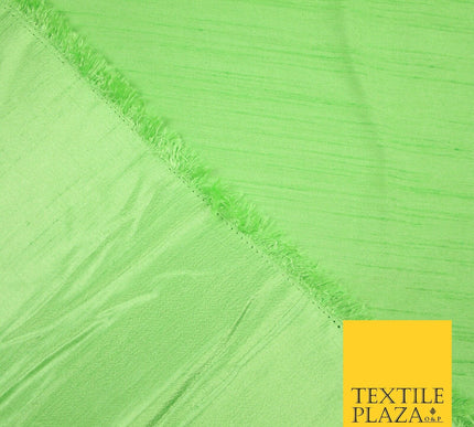 OVER 30 COLOURS - Faux Dupion Slub Silk Matte Shantung Fabric Material 44" Wide