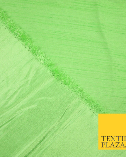 OVER 30 COLOURS - Faux Dupion Slub Silk Matte Shantung Fabric Material 44" Wide