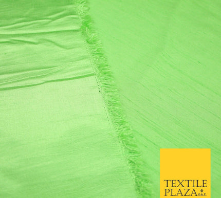 OVER 30 COLOURS - Faux Dupion Slub Silk Matte Shantung Fabric Material 44" Wide