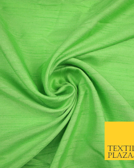 OVER 30 COLOURS - Faux Dupion Slub Silk Matte Shantung Fabric Material 44" Wide