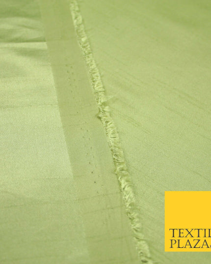 OVER 30 COLOURS - Faux Dupion Slub Silk Matte Shantung Fabric Material 44" Wide