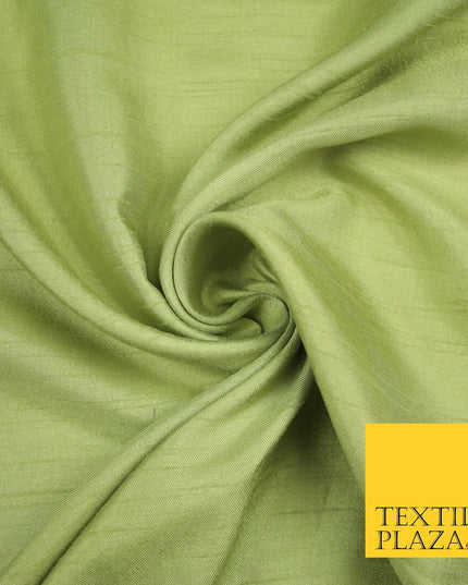 OVER 30 COLOURS - Faux Dupion Slub Silk Matte Shantung Fabric Material 44" Wide