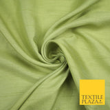 OVER 30 COLOURS - Faux Dupion Slub Silk Matte Shantung Fabric Material 44" Wide
