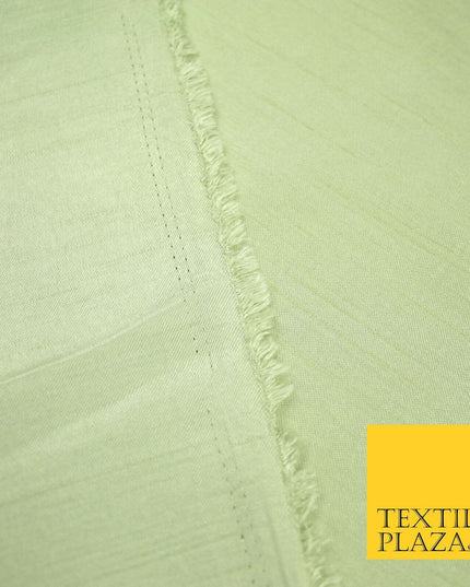 OVER 30 COLOURS - Faux Dupion Slub Silk Matte Shantung Fabric Material 44" Wide