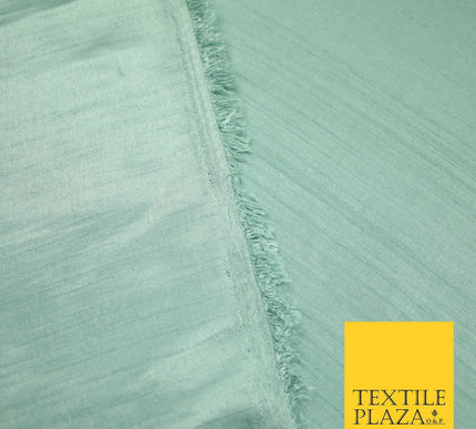 OVER 30 COLOURS - Faux Dupion Slub Silk Matte Shantung Fabric Material 44" Wide