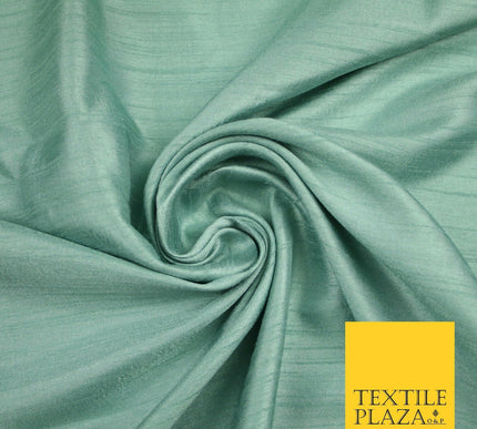 OVER 30 COLOURS - Faux Dupion Slub Silk Matte Shantung Fabric Material 44" Wide