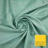 OVER 30 COLOURS - Faux Dupion Slub Silk Matte Shantung Fabric Material 44" Wide