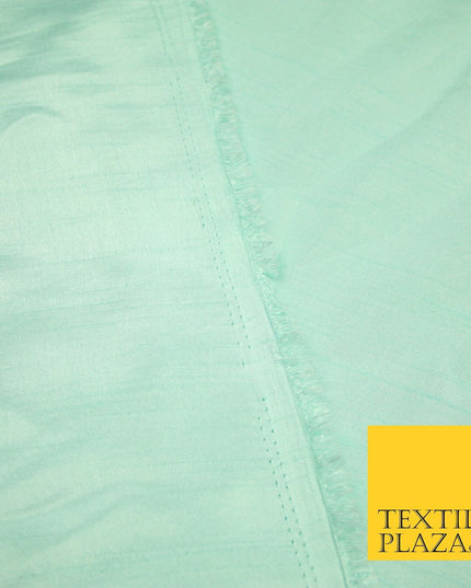 OVER 30 COLOURS - Faux Dupion Slub Silk Matte Shantung Fabric Material 44" Wide