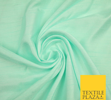 OVER 30 COLOURS - Faux Dupion Slub Silk Matte Shantung Fabric Material 44" Wide