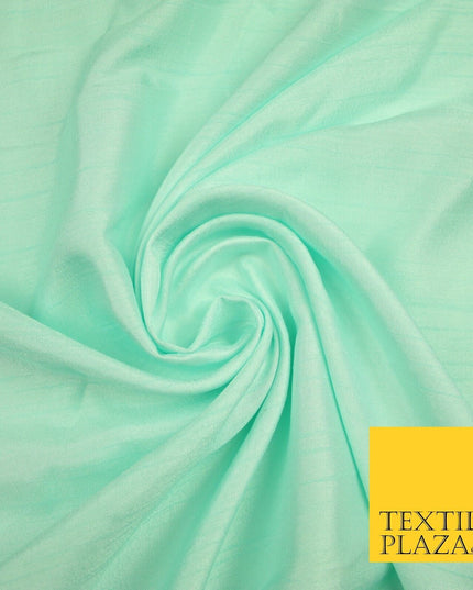 OVER 30 COLOURS - Faux Dupion Slub Silk Matte Shantung Fabric Material 44" Wide