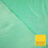 OVER 30 COLOURS - Faux Dupion Slub Silk Matte Shantung Fabric Material 44" Wide