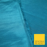 OVER 30 COLOURS - Faux Dupion Slub Silk Matte Shantung Fabric Material 44" Wide