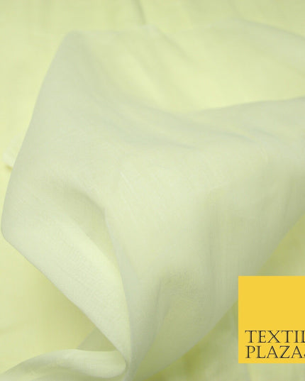 30 Metre Roll CREAM Fine Soft 100% Cotton Muslin Gauze Strain Sheer Mesh 7465