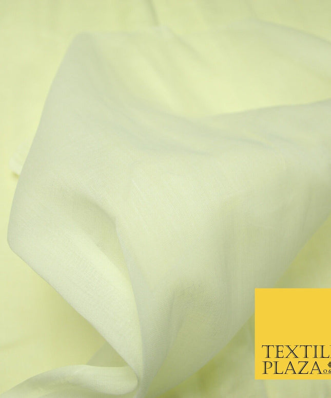 30 Metre Roll CREAM Fine Soft 100% Cotton Muslin Gauze Strain Sheer Mesh 7465