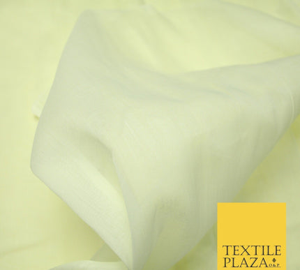 CREAM Super Fine Soft 100% Cotton Muslin Cheese Cloth Mesh Mul Mul 42" Wide 7465