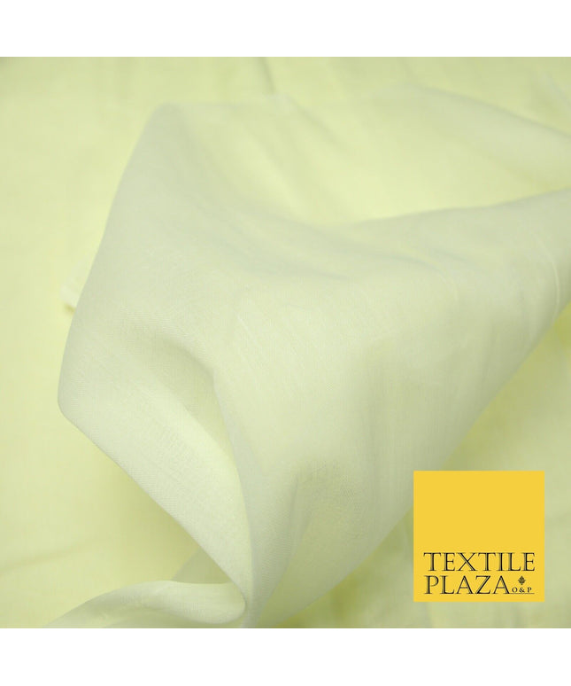 CREAM Super Fine Soft 100% Cotton Muslin Cheese Cloth Mesh Mul Mul 42" Wide 7465