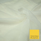 IVORY Super Fine Soft 100% Cotton Muslin Cheese Cloth Mesh Mul Mul 42" Wide 7466