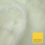 IVORY Super Fine Soft 100% Cotton Muslin Cheese Cloth Mesh Mul Mul 42" Wide 7466