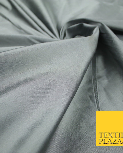 OVER 55 COLOURS Two Tone Shot Faux Imitation Matte Silk TAFFETA Dress Fabric 58"