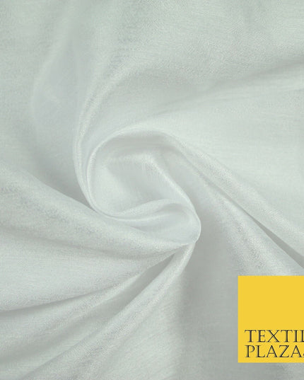 OVER 55 COLOURS Plain Dyed Faux Dupion Raw Silk 100% Polyester Dress Fabric 44"