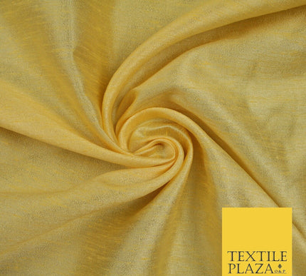 OVER 55 COLOURS Plain Dyed Faux Dupion Raw Silk 100% Polyester Dress Fabric 44"