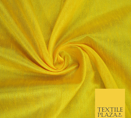 OVER 55 COLOURS Plain Dyed Faux Dupion Raw Silk 100% Polyester Dress Fabric 44"