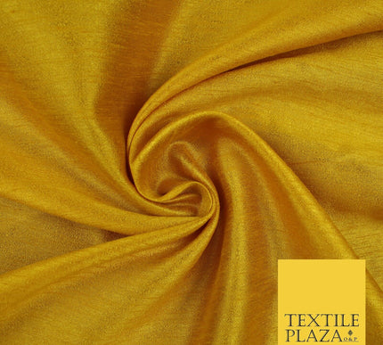 OVER 55 COLOURS Plain Dyed Faux Dupion Raw Silk 100% Polyester Dress Fabric 44"