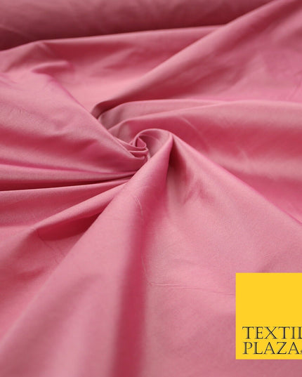 OVER 55 COLOURS Two Tone Shot Faux Imitation Matte Silk TAFFETA Dress Fabric 58"