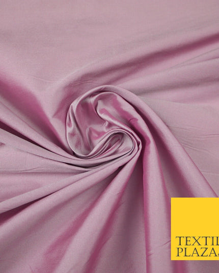 OVER 55 COLOURS Two Tone Shot Faux Imitation Matte Silk TAFFETA Dress Fabric 58"