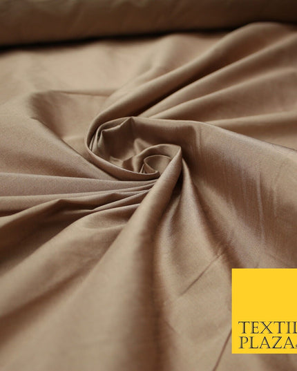 OVER 55 COLOURS Two Tone Shot Faux Imitation Matte Silk TAFFETA Dress Fabric 58"