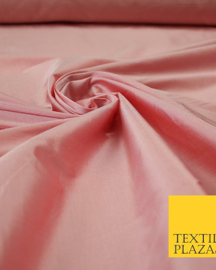 OVER 55 COLOURS Two Tone Shot Faux Imitation Matte Silk TAFFETA Dress Fabric 58"