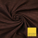 OVER 55 COLOURS Plain Dyed Faux Dupion Raw Silk 100% Polyester Dress Fabric 44"