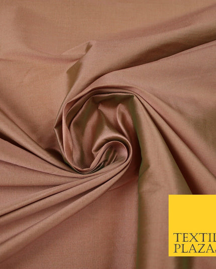 OVER 55 COLOURS Two Tone Shot Faux Imitation Matte Silk TAFFETA Dress Fabric 58"