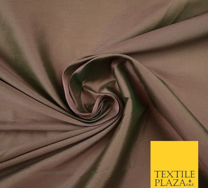 OVER 55 COLOURS Two Tone Shot Faux Imitation Matte Silk TAFFETA Dress Fabric 58"