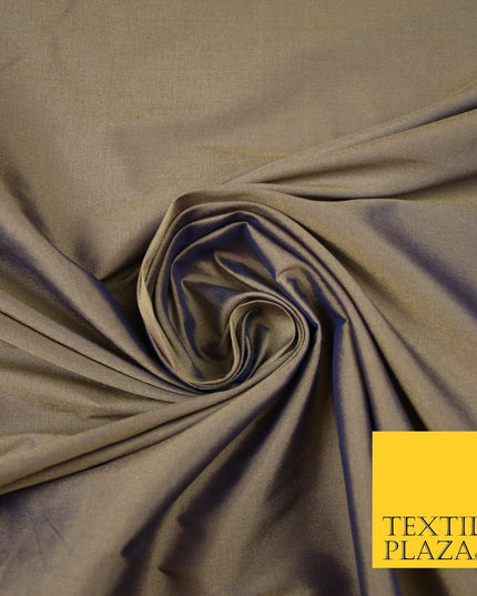 OVER 55 COLOURS Two Tone Shot Faux Imitation Matte Silk TAFFETA Dress Fabric 58"