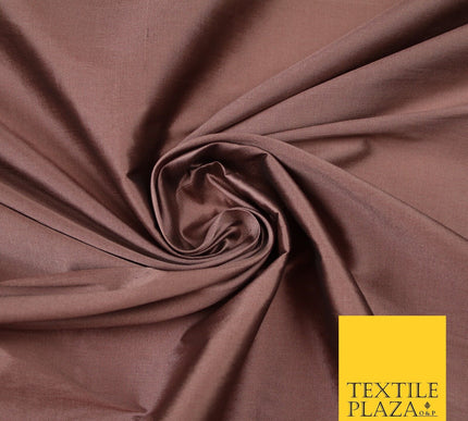 OVER 55 COLOURS Two Tone Shot Faux Imitation Matte Silk TAFFETA Dress Fabric 58"