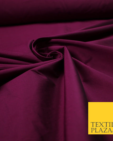 OVER 55 COLOURS Two Tone Shot Faux Imitation Matte Silk TAFFETA Dress Fabric 58"