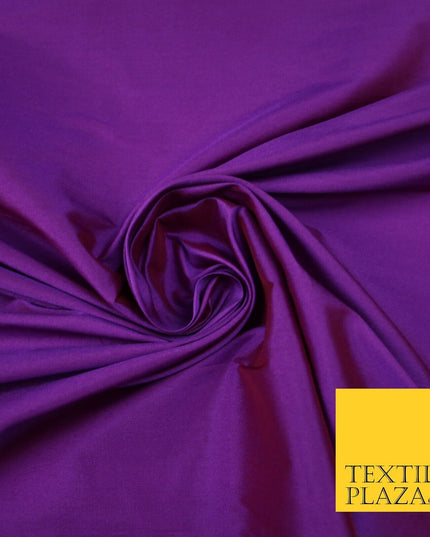 OVER 55 COLOURS Two Tone Shot Faux Imitation Matte Silk TAFFETA Dress Fabric 58"