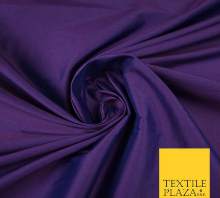 OVER 55 COLOURS Two Tone Shot Faux Imitation Matte Silk TAFFETA Dress Fabric 58"