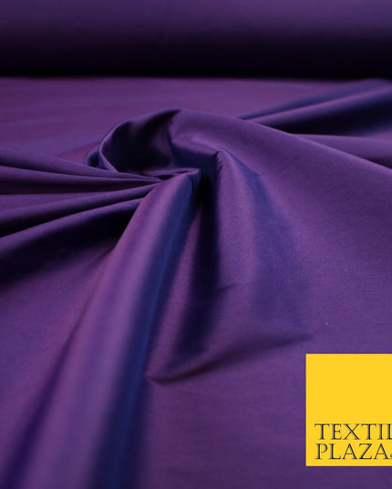 OVER 55 COLOURS Two Tone Shot Faux Imitation Matte Silk TAFFETA Dress Fabric 58"