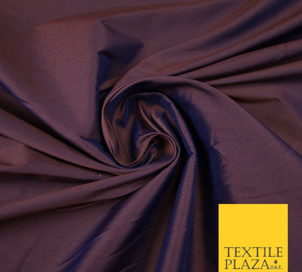 OVER 55 COLOURS Two Tone Shot Faux Imitation Matte Silk TAFFETA Dress Fabric 58"