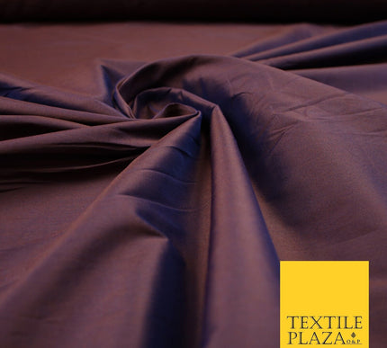 OVER 55 COLOURS Two Tone Shot Faux Imitation Matte Silk TAFFETA Dress Fabric 58"