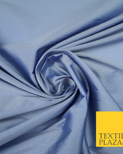OVER 55 COLOURS Two Tone Shot Faux Imitation Matte Silk TAFFETA Dress Fabric 58"