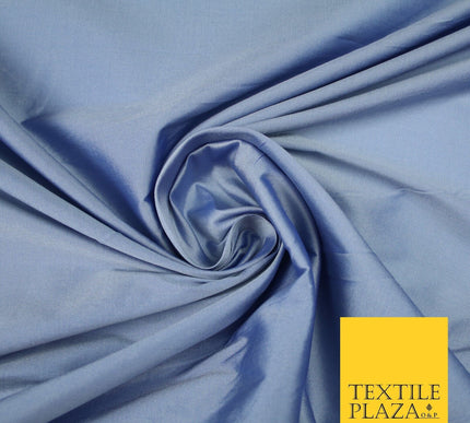 OVER 55 COLOURS Two Tone Shot Faux Imitation Matte Silk TAFFETA Dress Fabric 58"