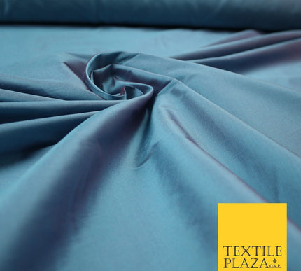 OVER 55 COLOURS Two Tone Shot Faux Imitation Matte Silk TAFFETA Dress Fabric 58"