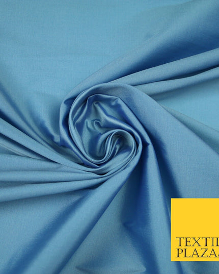 OVER 55 COLOURS Two Tone Shot Faux Imitation Matte Silk TAFFETA Dress Fabric 58"