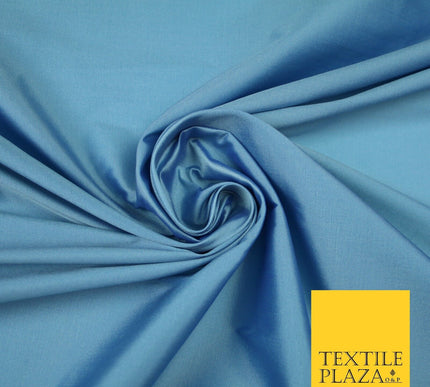 OVER 55 COLOURS Two Tone Shot Faux Imitation Matte Silk TAFFETA Dress Fabric 58"
