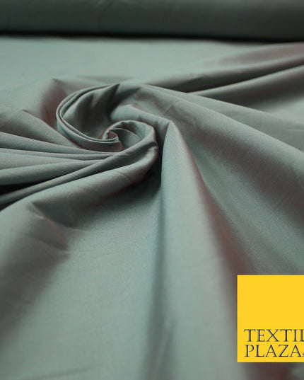 OVER 55 COLOURS Two Tone Shot Faux Imitation Matte Silk TAFFETA Dress Fabric 58"