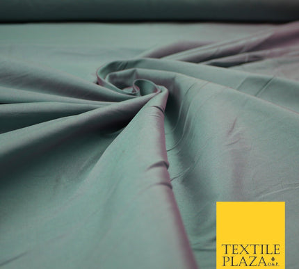 OVER 55 COLOURS Two Tone Shot Faux Imitation Matte Silk TAFFETA Dress Fabric 58"