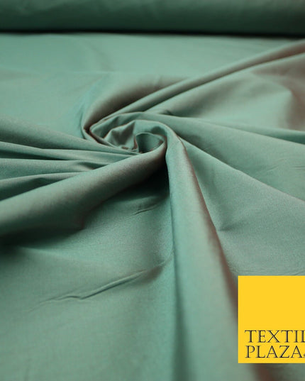 OVER 55 COLOURS Two Tone Shot Faux Imitation Matte Silk TAFFETA Dress Fabric 58"